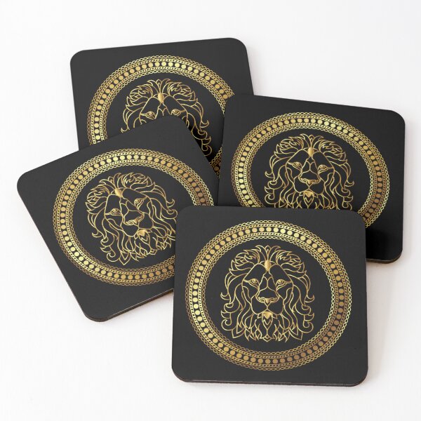 Item preview, Premium Tshirt Lion Gold designed and sold by A Kreative Koncept Lab.