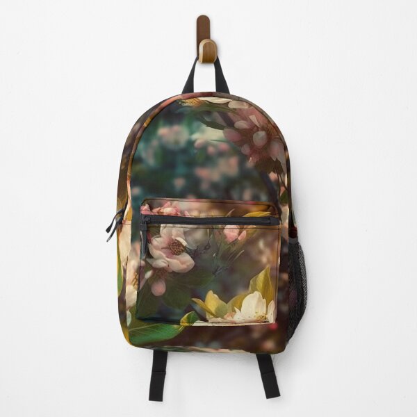Item preview, Sunlit Apple Blossoms - Photorealistic Digital Art Tile by State of Human designed and sold by stateofhuman.