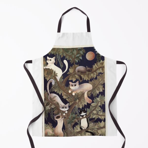 Item preview, Whiskered Symphony: A Tree of Feline Harmony. For cat lovers designed and sold by gatteria.