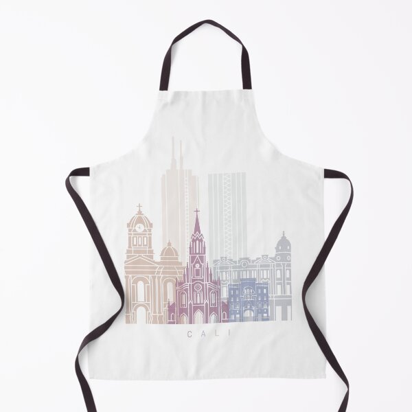 Item preview, CALI SKYLINE POSTER PASTEL designed and sold by paulrommer.