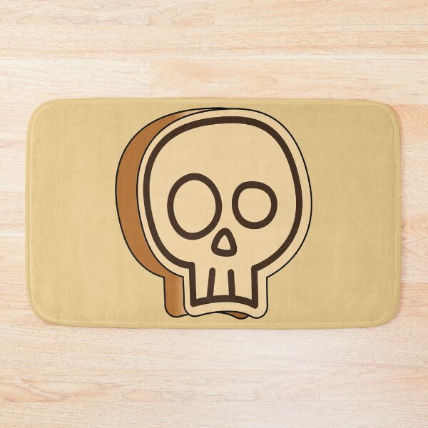 Item preview, Skull toast slice  designed and sold by Donutlovers.