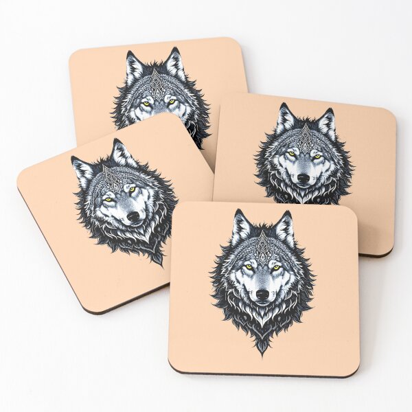Item preview, Mystical Wolf , Spirit of the Wild designed and sold by Wiboonsak.