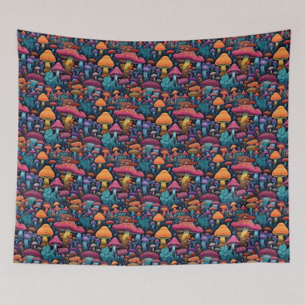 Aperçu de l'œuvre Mushroom Pattern 06 créée et vendue par Shroomworlds.