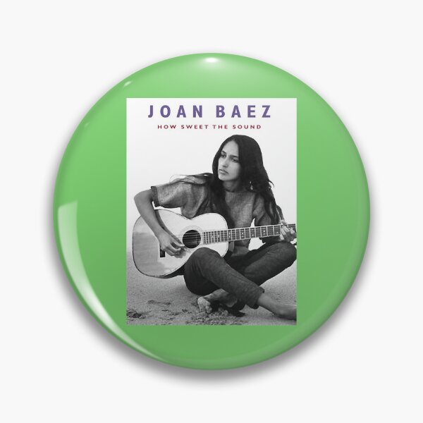 Artikelvorschau, Lustiges Geschenk Joan Baez How Sweet The Sound Perhiasan Cute Fans entworfen und verkauft von AllynToews.