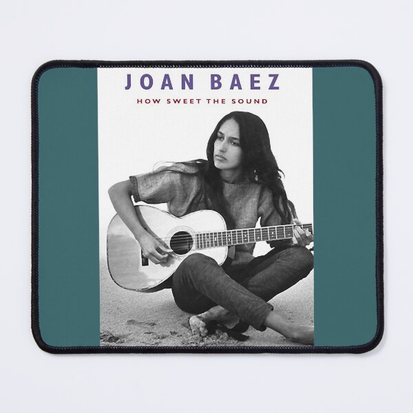Item preview, Funny Gift Joan Baez How Sweet The Sound Perhiasan Cute Fans designed and sold by AllynToews.