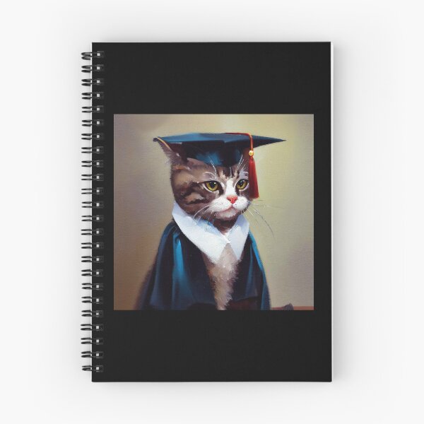 Item preview, Cat Graduate designed and sold by CrankyOldDude.