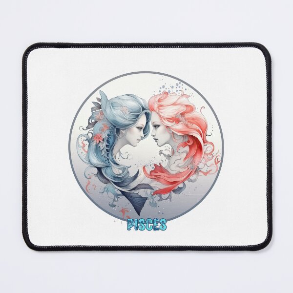 Item preview, White Zodiac - Pisces designed and sold by ChromiaTechArt.