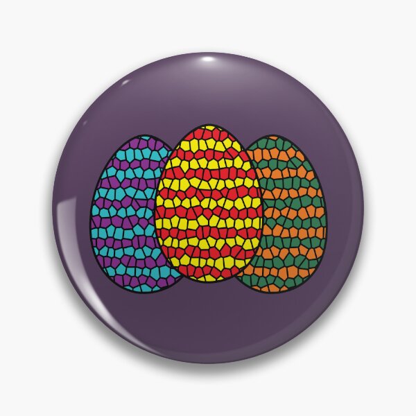 Item preview, Colorful mosaic easter eggs  designed and sold by Donutlovers.