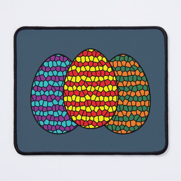 Item preview, Colorful mosaic easter eggs designed and sold by Donutlovers.