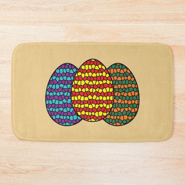 Item preview, Colorful mosaic easter eggs  designed and sold by Donutlovers.