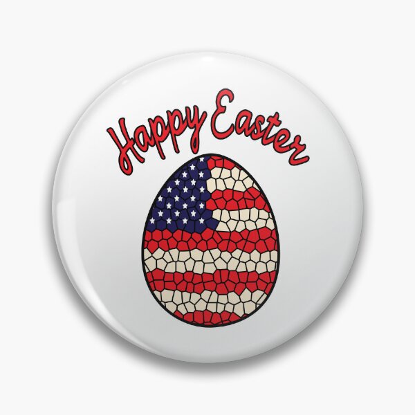 Item preview, Easter eggs on american flag  designed and sold by Donutlovers.