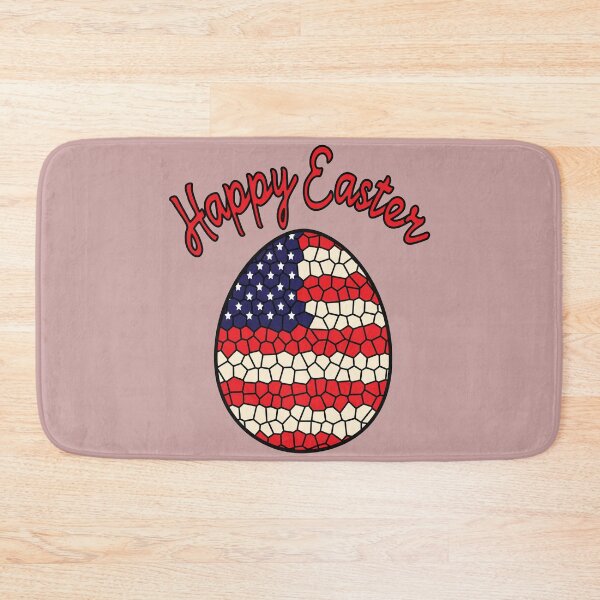 Item preview, Easter eggs on american flag  designed and sold by Donutlovers.