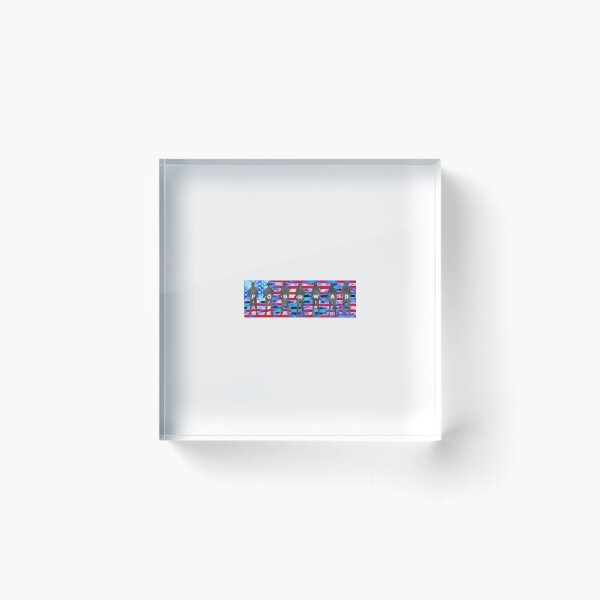The Fog Of War Acrylic Block