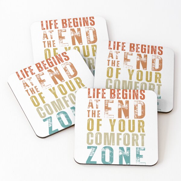 Item preview, Life begins at the end of your comfort zone designed and sold by Mirksaz-designs.
