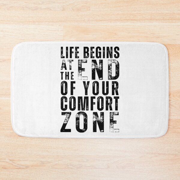 Item preview, Life begins at the end of your comfort zone designed and sold by Mirksaz-designs.