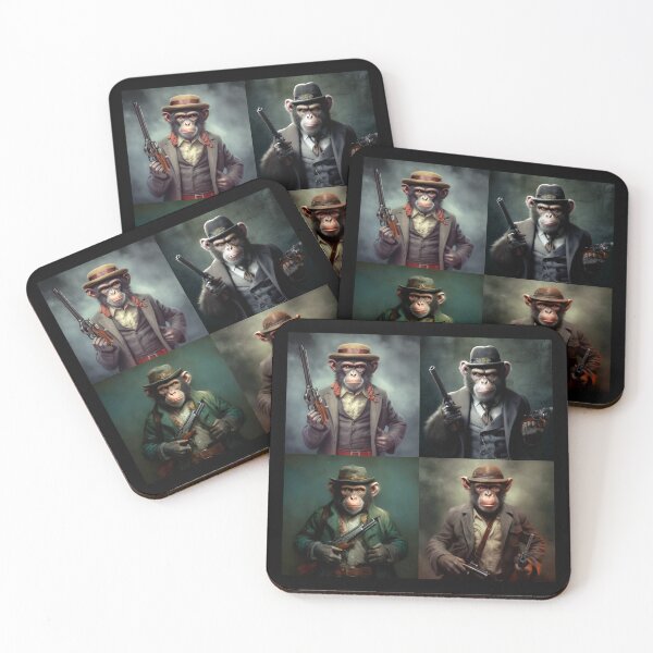 Item preview, Brothers 4 monkey gangsters  designed and sold by Christopher William  Eather.
