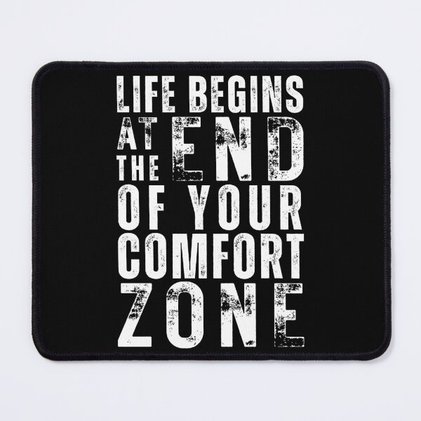 Item preview, Life begins at the end of your comfort zone designed and sold by Mirksaz-designs.