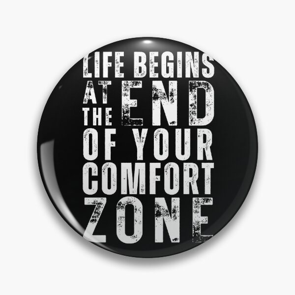 Item preview, Life begins at the end of your comfort zone designed and sold by Mirksaz-designs.