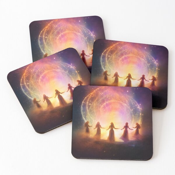 Item preview, Angels dance designed and sold by Red Witch Art.