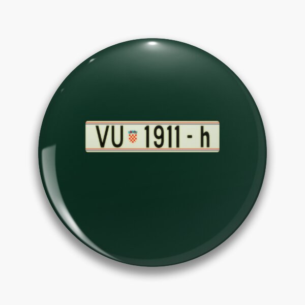 Item preview, VU 1911 h Retro plate Hajduk Split        designed and sold by genevienazarian.