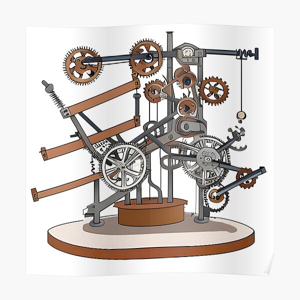 Rube Goldberg Machine Posters for Sale | Redbubble
