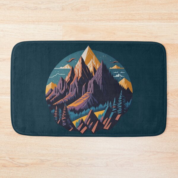 Item preview, Mountains designed and sold by ArtCraftLab.