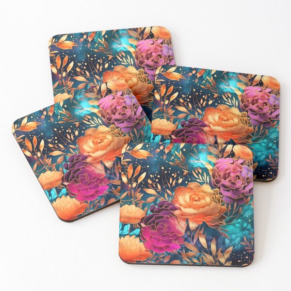 Item preview, Herbal and floral pattern 4 designed and sold by Red Witch Art.