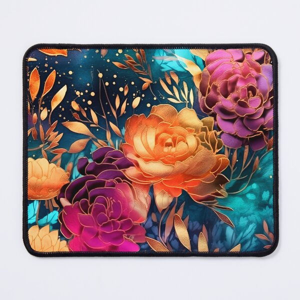 Item preview, Herbal and floral pattern 4 designed and sold by Red Witch Art.