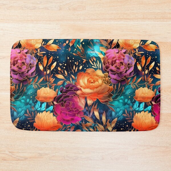 Item preview, Herbal and floral pattern 4 designed and sold by Red Witch Art.