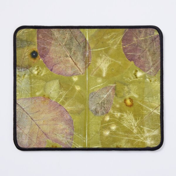 Item preview, Teak leaves in summer garden, Eco pinted  designed and sold by Allipang.