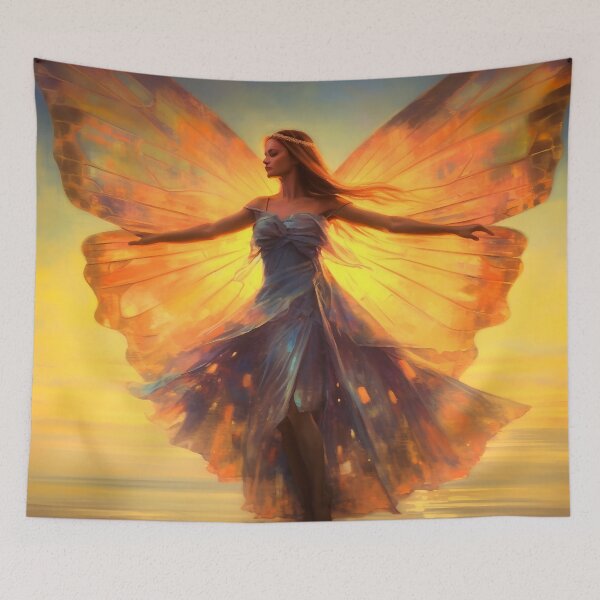 Item preview, Fiery Fairy designed and sold by Red Witch Art.