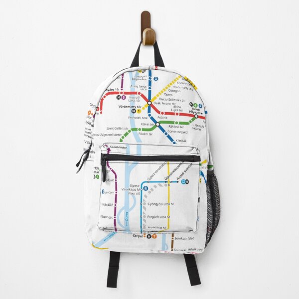 Item preview, Budapest Metro Train Travel Map designed and sold by KALEIDOSCOPE UK.