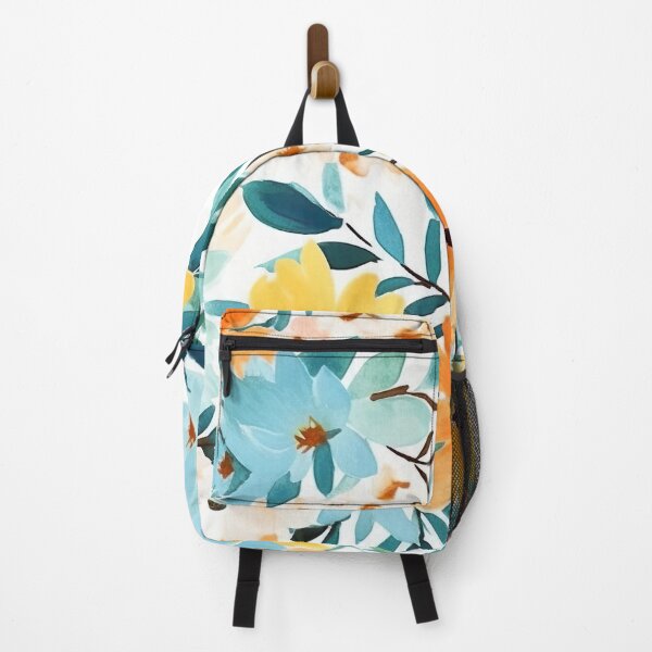 Item preview, watercolor-style floral seamless pattern in pastel colors 3 designed and sold by FlaskLab.