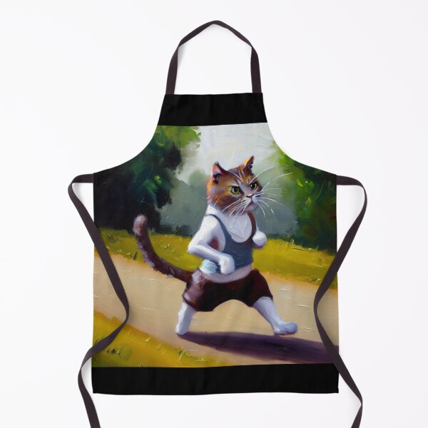 Item preview, Cat Jogging designed and sold by CrankyOldDude.