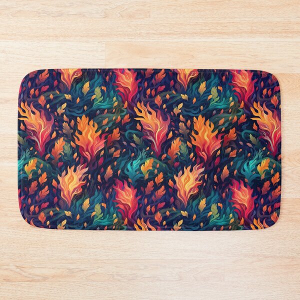 Item preview, Fiery Leaves designed and sold by Pedra Panda.