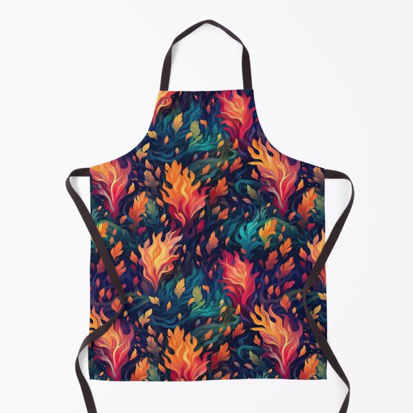 Item preview, Fiery Leaves designed and sold by Pedra Panda.