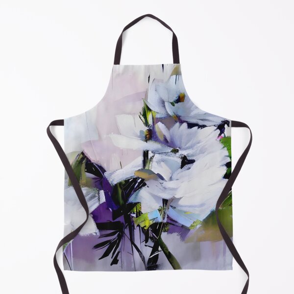 Item preview, Abstract White Floral designed and sold by Dana Roper.