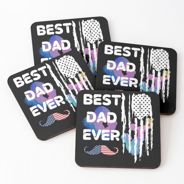 Item preview, Best Dad ever In The World, Happy Fathers Day designed and sold by FiveStarsStoree.