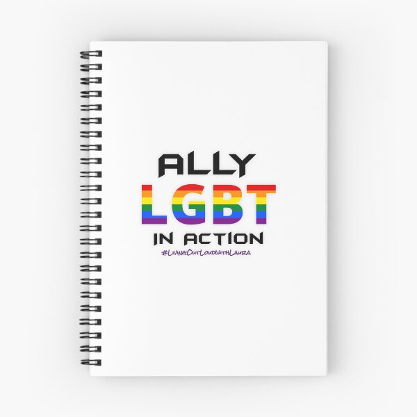 Item preview, LGBT Ally In Action  designed and sold by Living Out Loud with Laura.