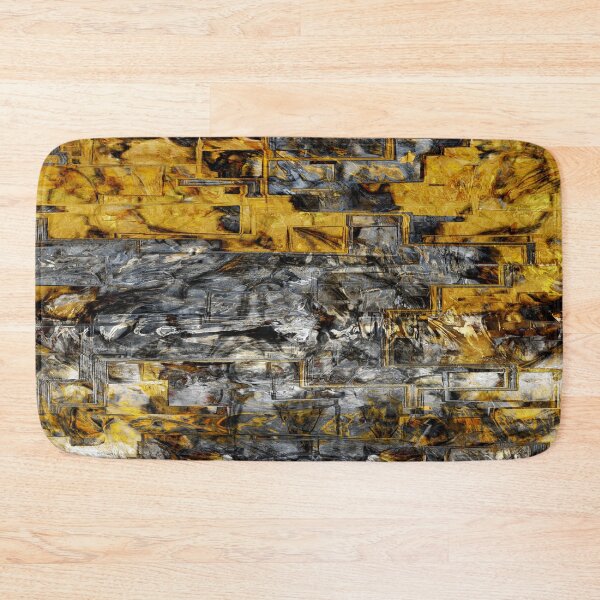 Item preview, Luxury Gold and Silver Abstract Art designed and sold by Trevor Hirst.
