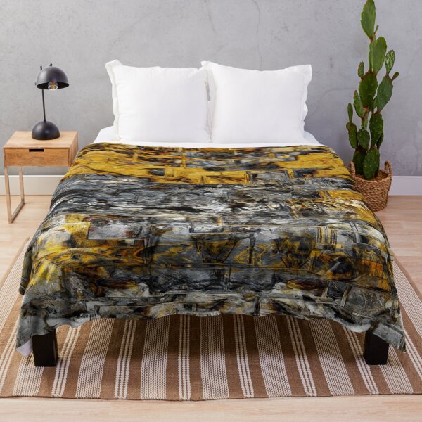 Item preview, Luxury Gold and Silver Abstract Art designed and sold by Trevor Hirst.