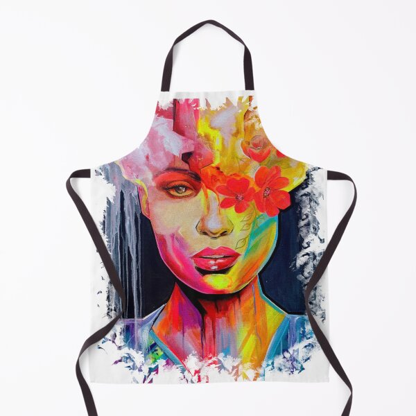 Item preview, Floral Woman Painting designed and sold by CuteTattoo.