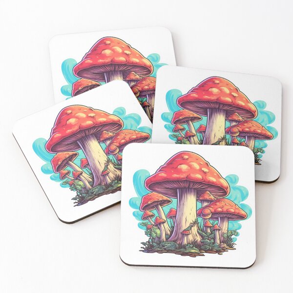 Item preview, Dynamic Mushroom: Embrace the Energetic Allure of Nature's Playful Creations designed and sold by joanwatson45.