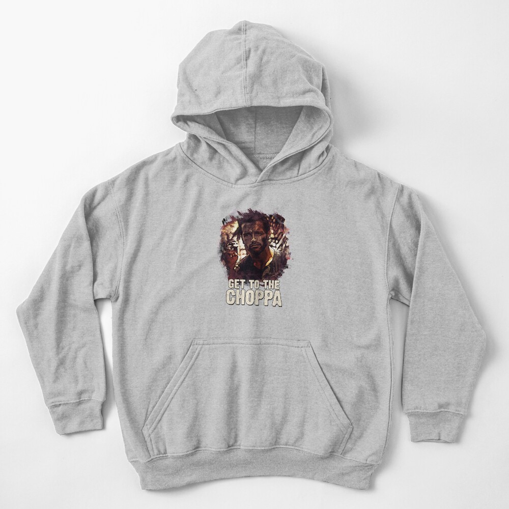 Get To The Choppa Kids Pullover Hoodie