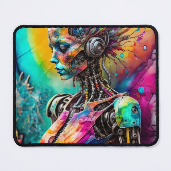 Item preview, Cyborg graffiti designed and sold by Teafortwot42.