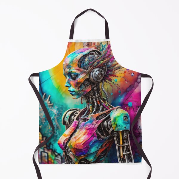 Item preview, Cyborg graffiti designed and sold by Teafortwot42.