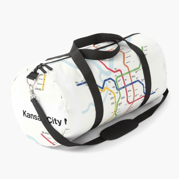 Item preview, Kansas City Train Metro City Map designed and sold by KALEIDOSCOPE UK.