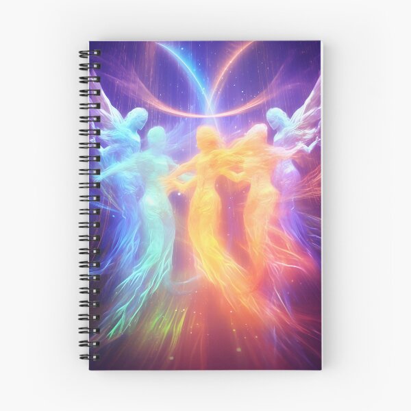 Item preview, Rainbow Angels Dance designed and sold by Red Witch Art.