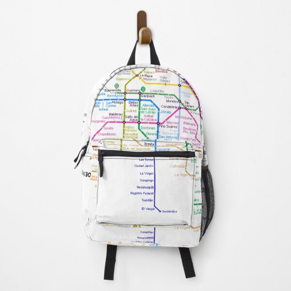 Item preview, Mexico City Train Metro Map designed and sold by KALEIDOSCOPE UK.