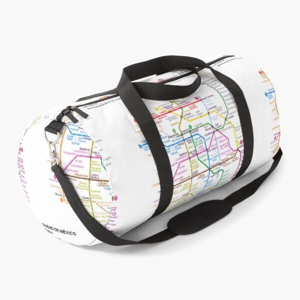 Item preview, Mexico City Train Metro Map designed and sold by KALEIDOSCOPE UK.